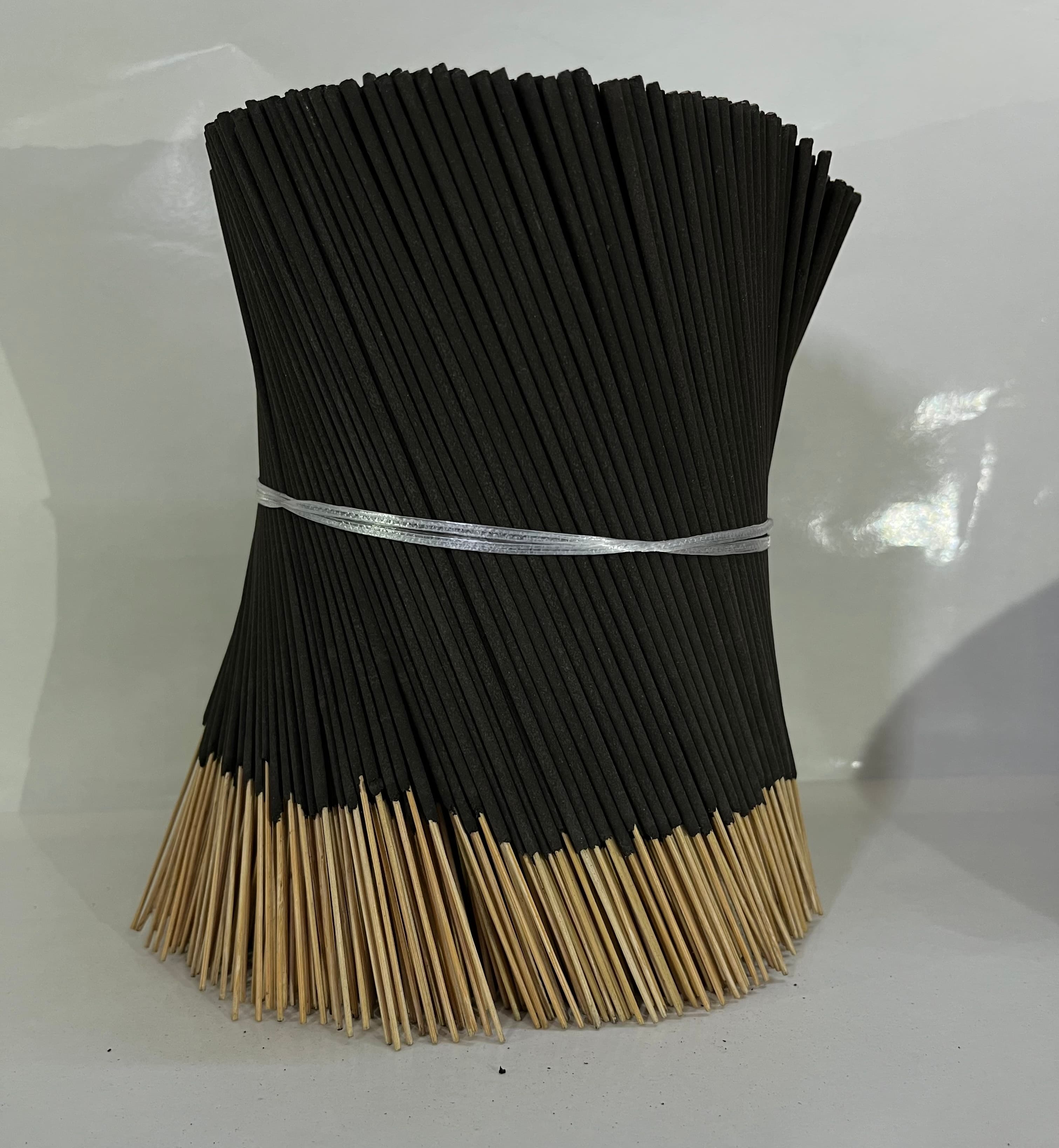 8" Black Raw Agarbatti Sticks